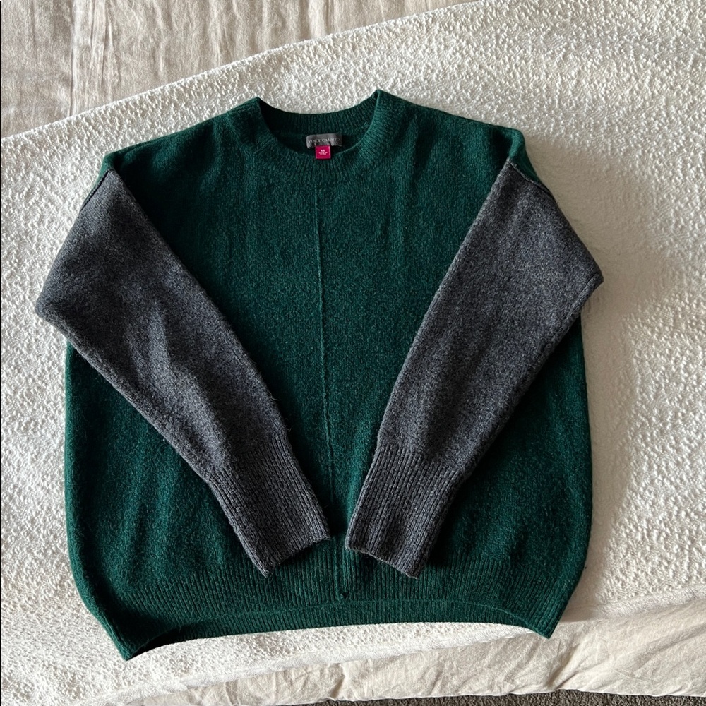 Vince Camuto Deep Green Knit Sweater